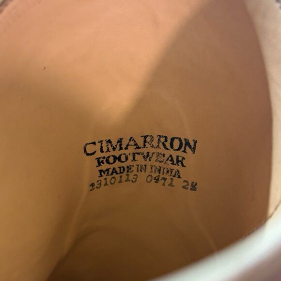 Cimarron Red And White Cowboy Boots Size 2.5 - Picture 10 of 11